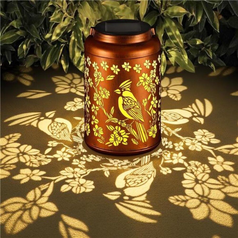 New Solar Lanterns Outdoor Waterproof Garden Decor Birthday Gifts for Women Mom